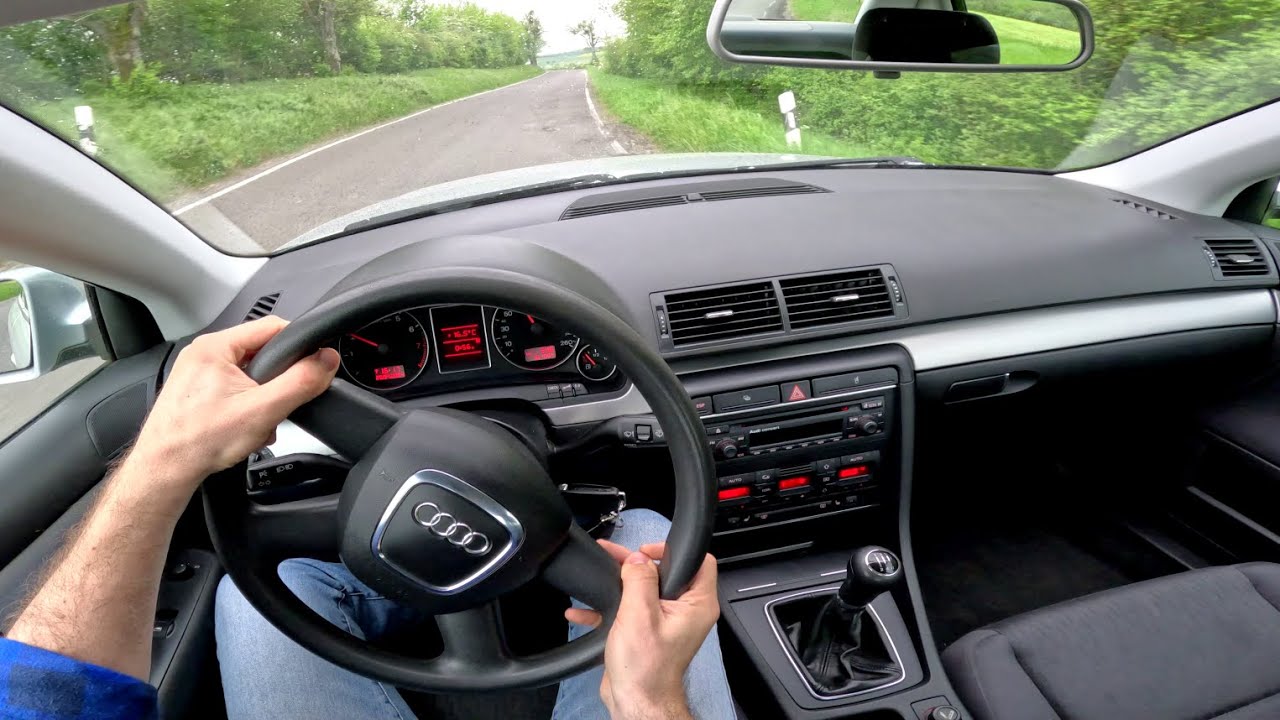 2005 Audi A4 B7 [1.6 - 102 HP] POV Test Drive