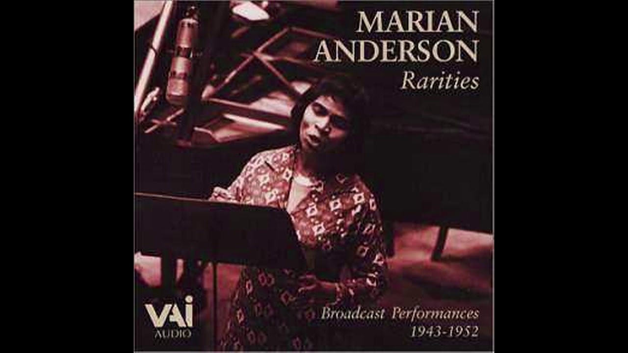 Marian Anderson. Rarities