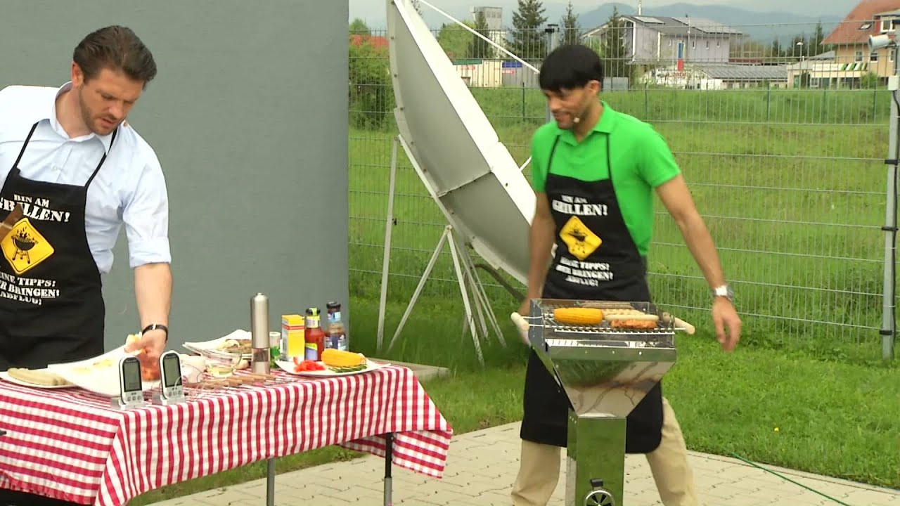 infactory Handliche Einweggrills im 2er-Pack, Kohle & Anzünder
