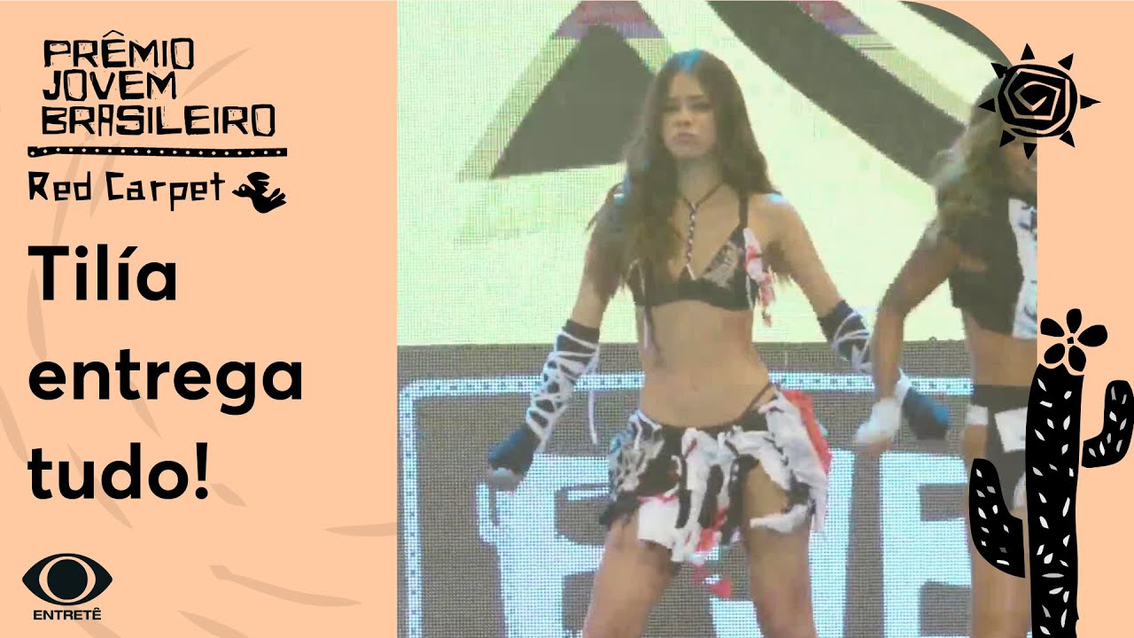 No funk, Tília agita o palco do Prêmio Jovem Brasileiro 2023