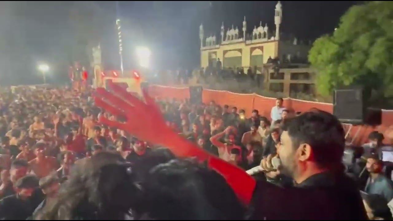 Ali Hamza 25 Muharram Live Azadari 