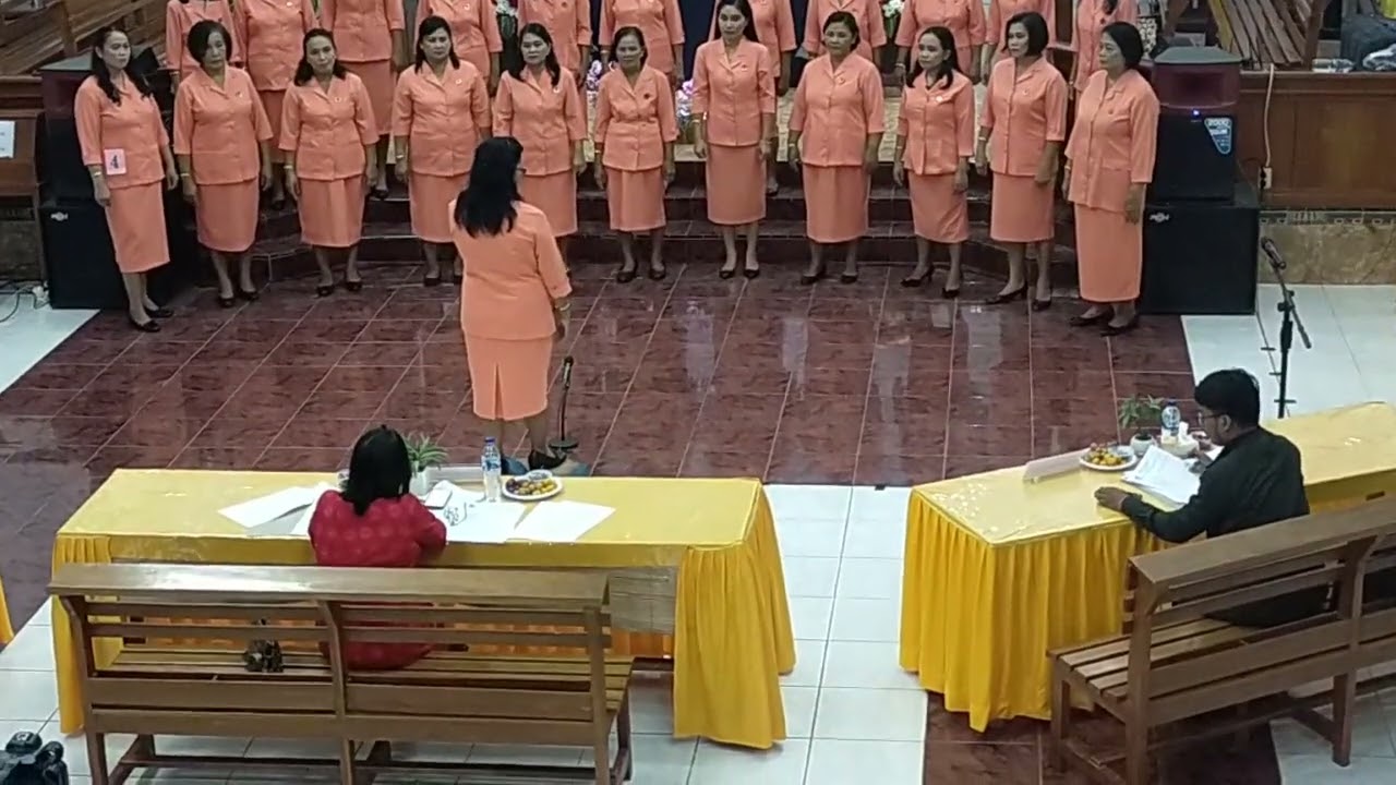 Paduan suara PWGT Kel.6 JSC lagu Mars PWGT