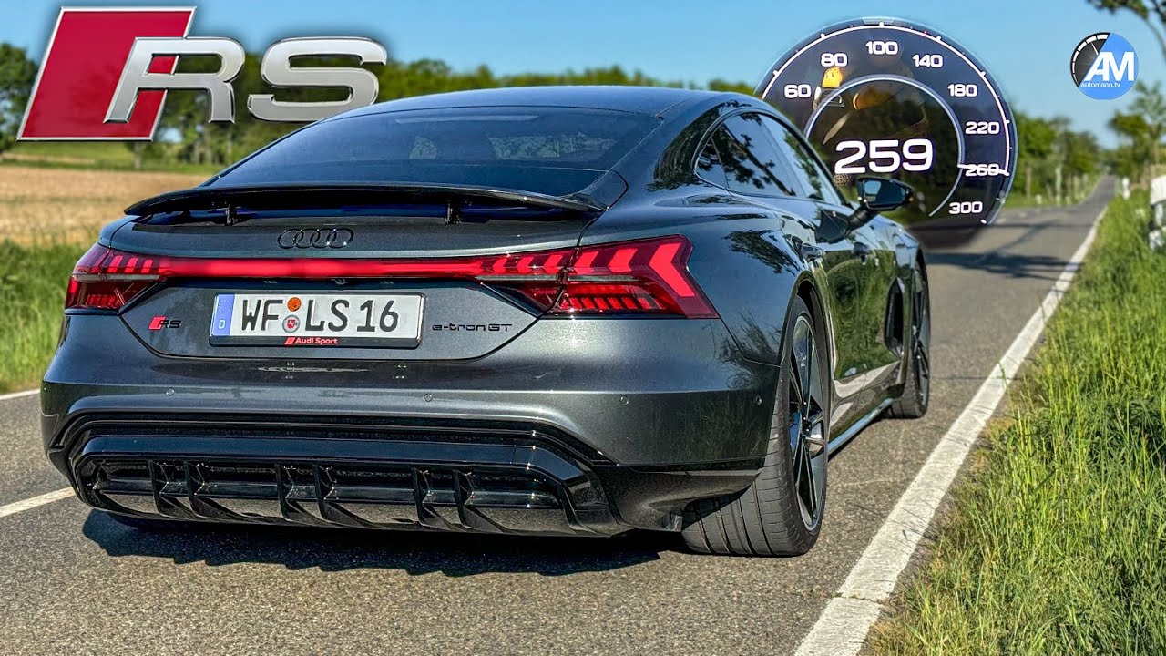 Audi RS e-tron GT (650hp)| 0-260 km/h acceleration🏁| by Automann in 4K