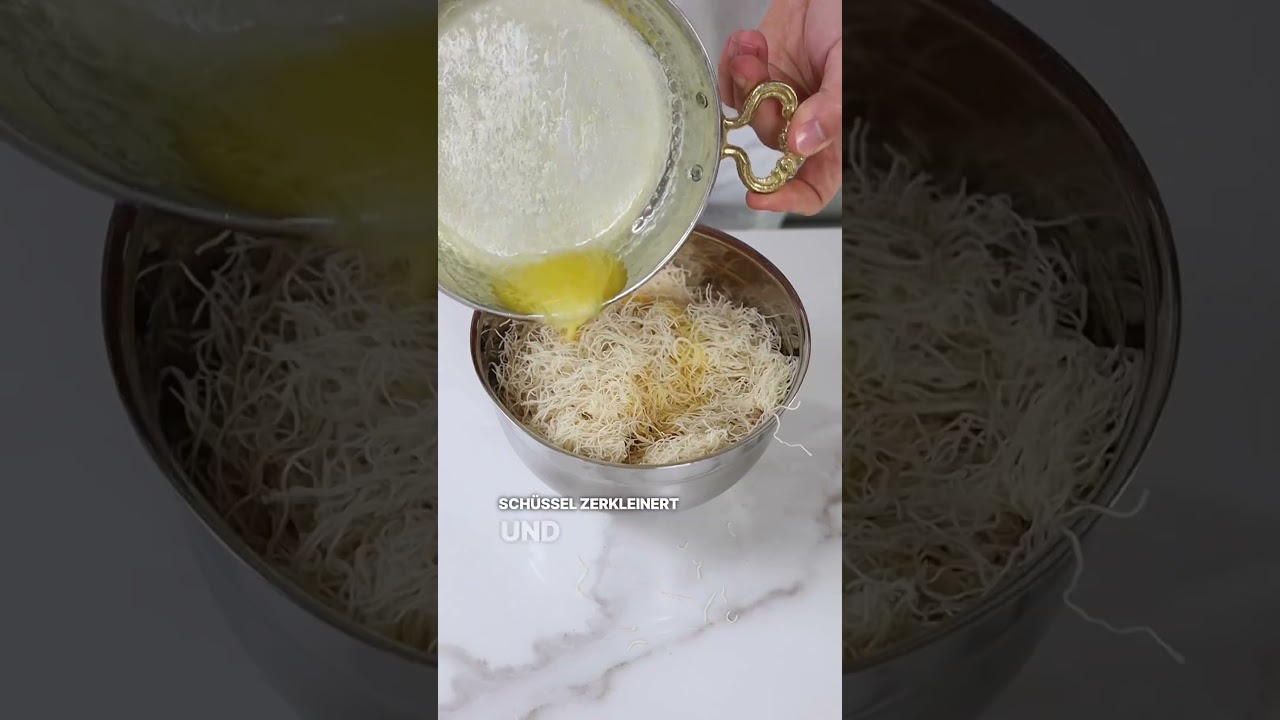 Einfaches K&uuml;nefe Rezept im Ofen - Eid Mubarak