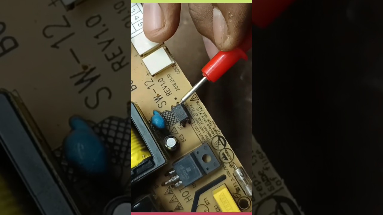 led tv power supply repair easy to use #seekhoelectric #ledtv #stendfan #fanrepair