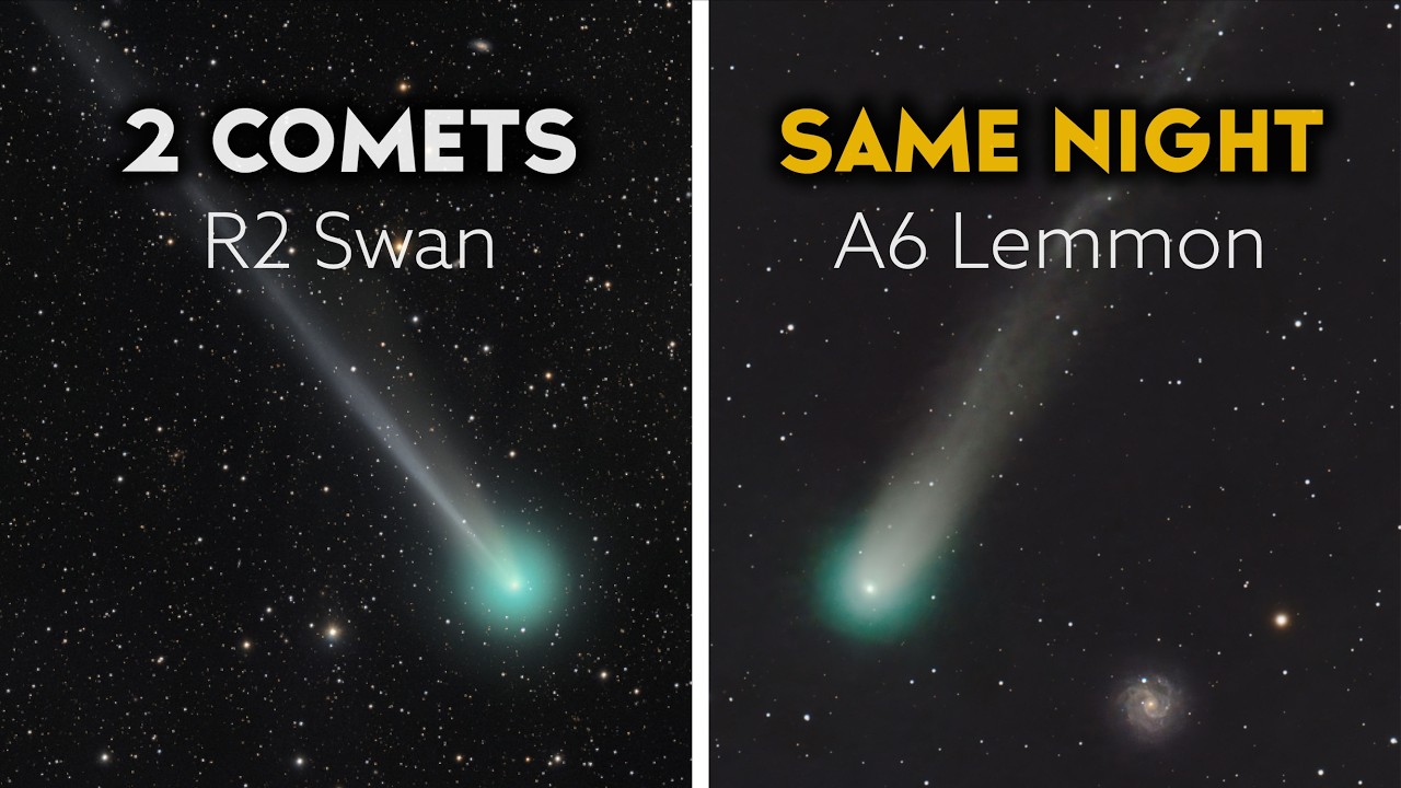 TWO COMETS ☄️ Visible at the Same Night! How and When to See Them