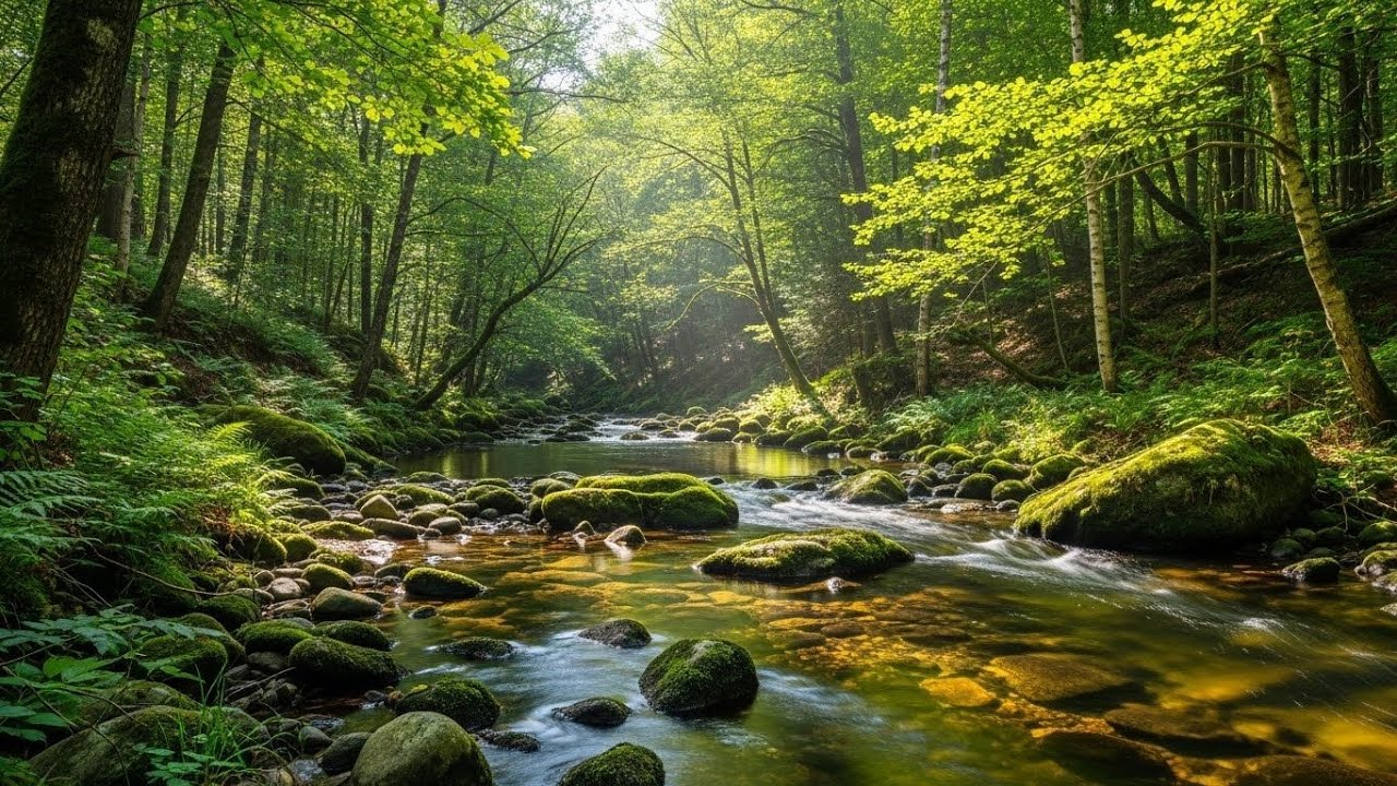 River Forest Soundscape 🌿🌊 Peaceful Nature Ambience for Deep Rest #2979