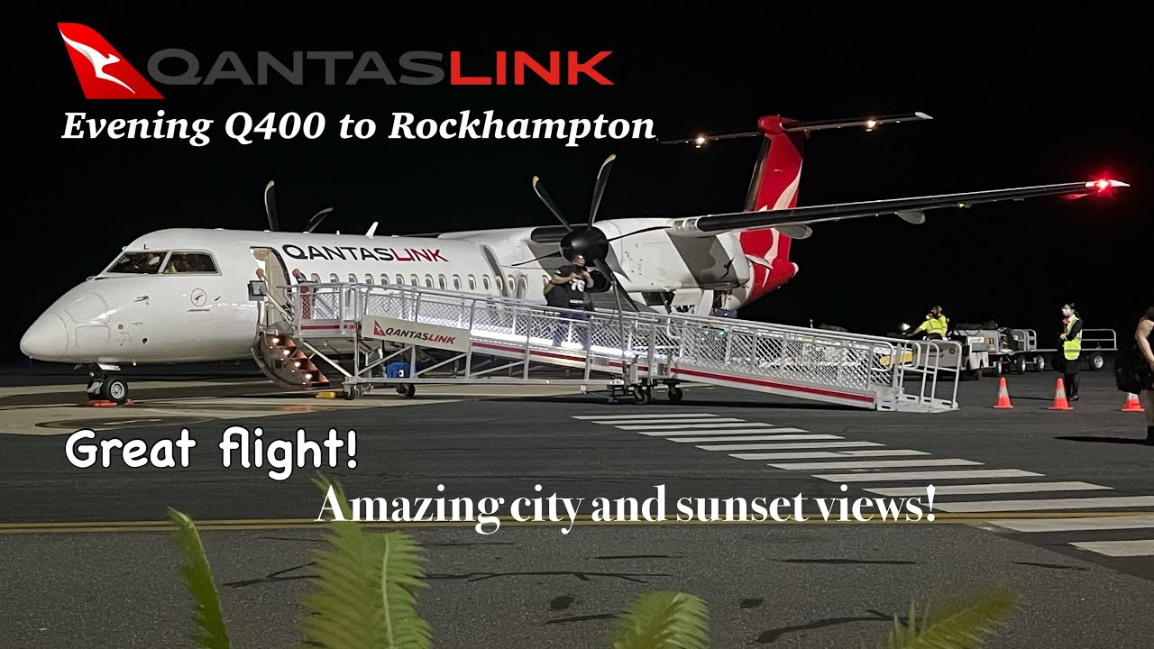 Trip Report | QantasLink (Economy) | Dash-8 Q400 | Brisbane (BNE) to Rockhampton (ROK)