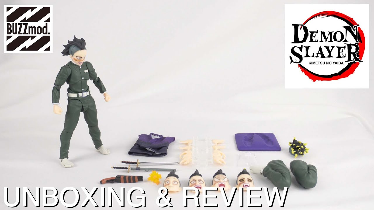Aniplex BUZZmod. - Shinazugawa Genya - Demon Slayer (鬼滅の刃) Unboxing & Review