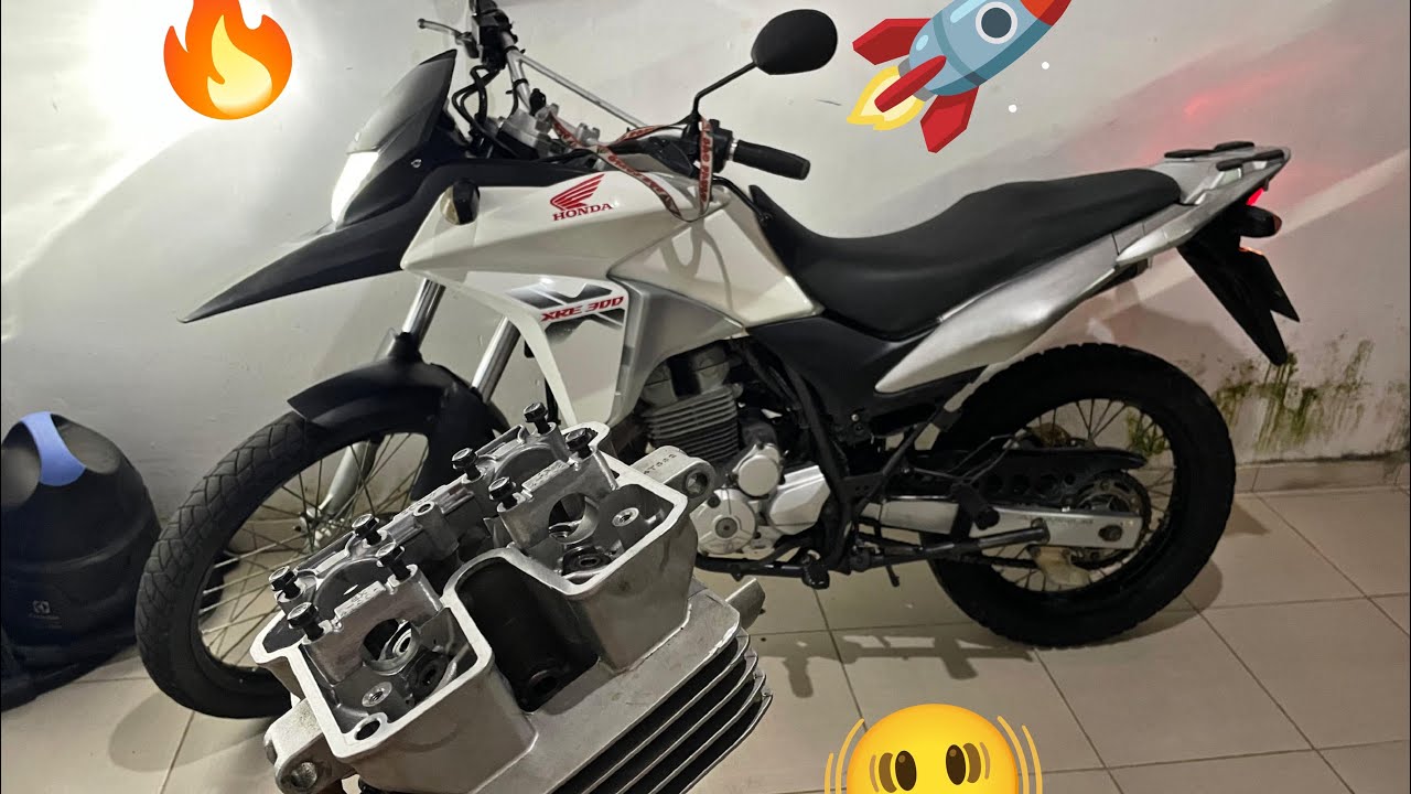 Xre 300 troca de cabeçote pelo cabeçote da 2022🚀