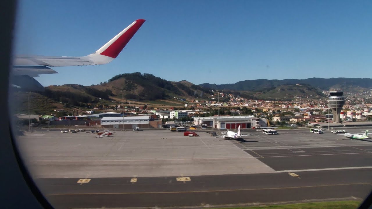 AEROPUERTO DE TENERIFE NORTE - MADRID T4. 4K