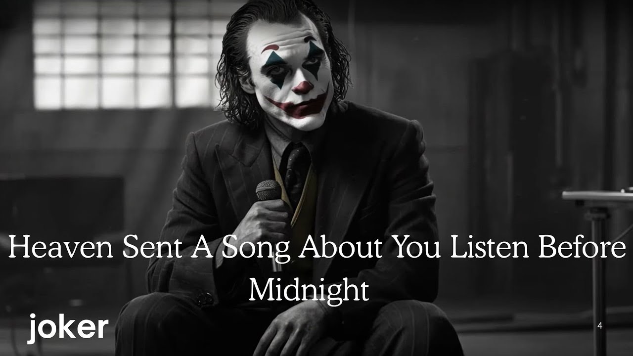 Chosen One, Heaven Sent a Song About You — Listen Before Midnight || Joker Motivation