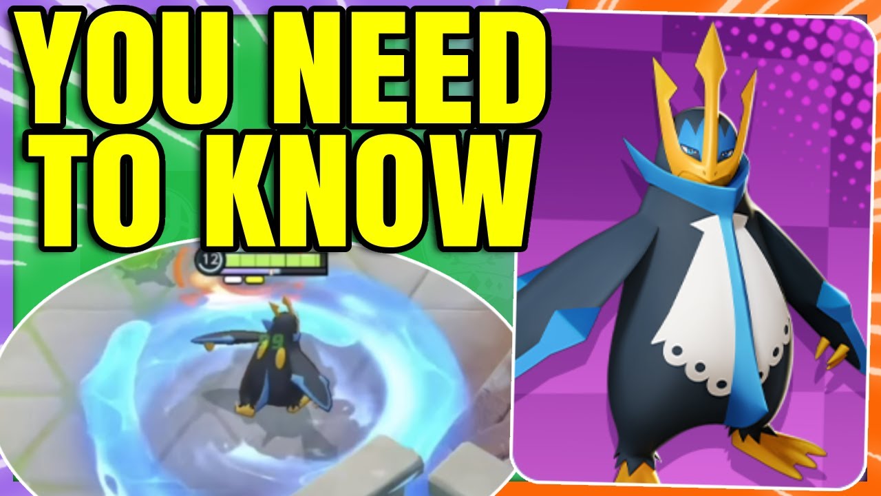 You have to Watch this before you play as or against EMPOLEON | Pokemon Unite
