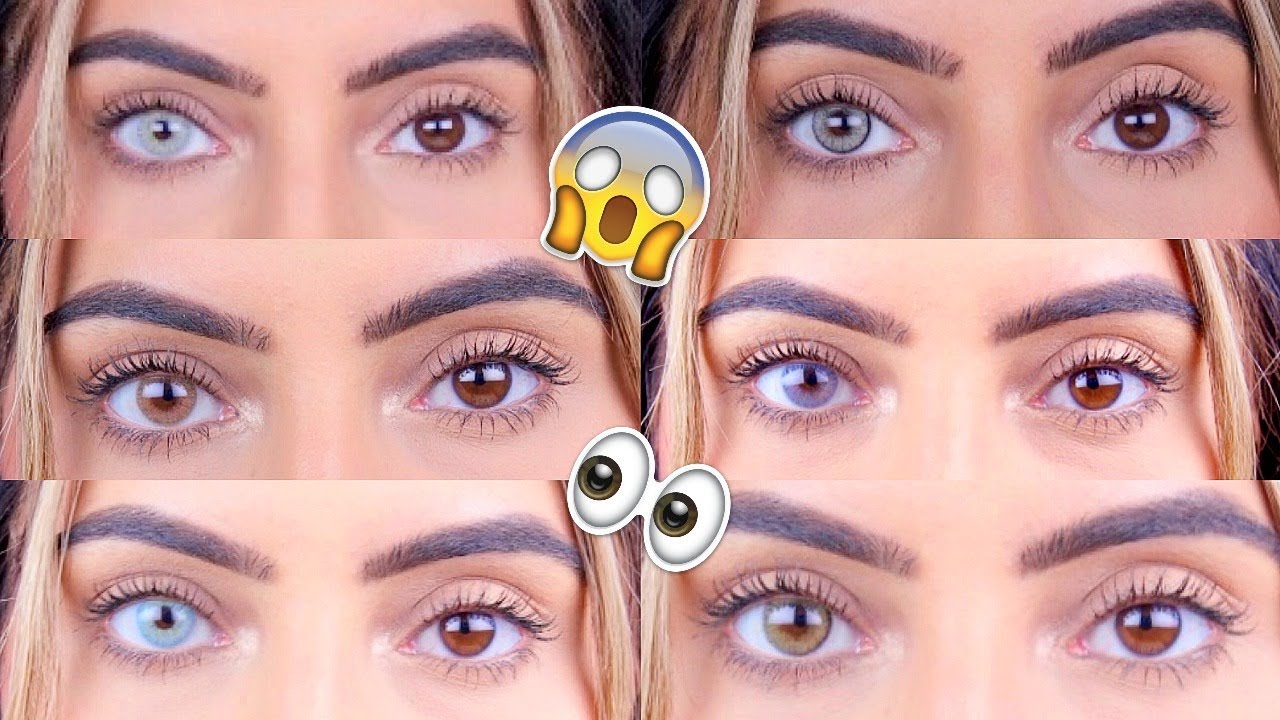 BEST COLOURED CONTACTS FOR DARK EYES!