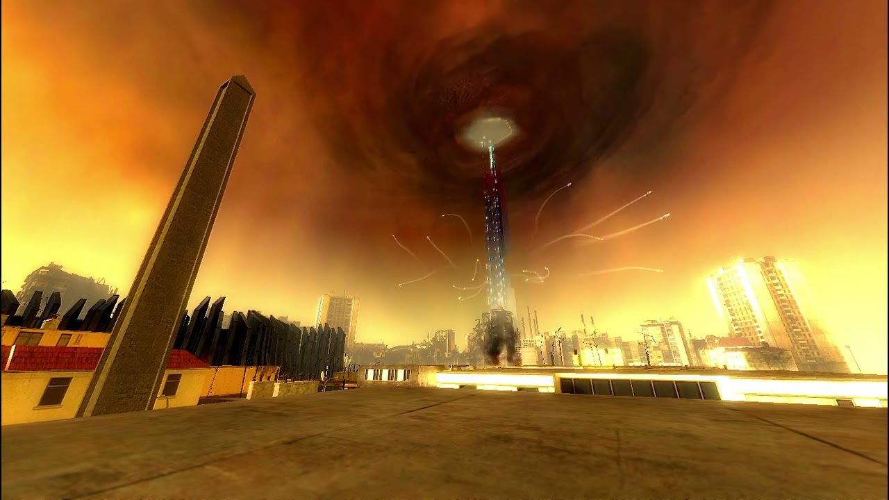 Half-life 2: Episode 1 - Citadel destruction sequence