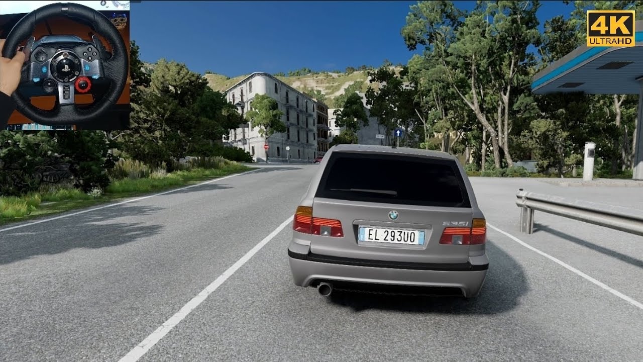 BMW 535i Touring E39 V8 - Rare Wagon! Realistic POV Driving in 4K | Logitech G29 | BeamNG.drive