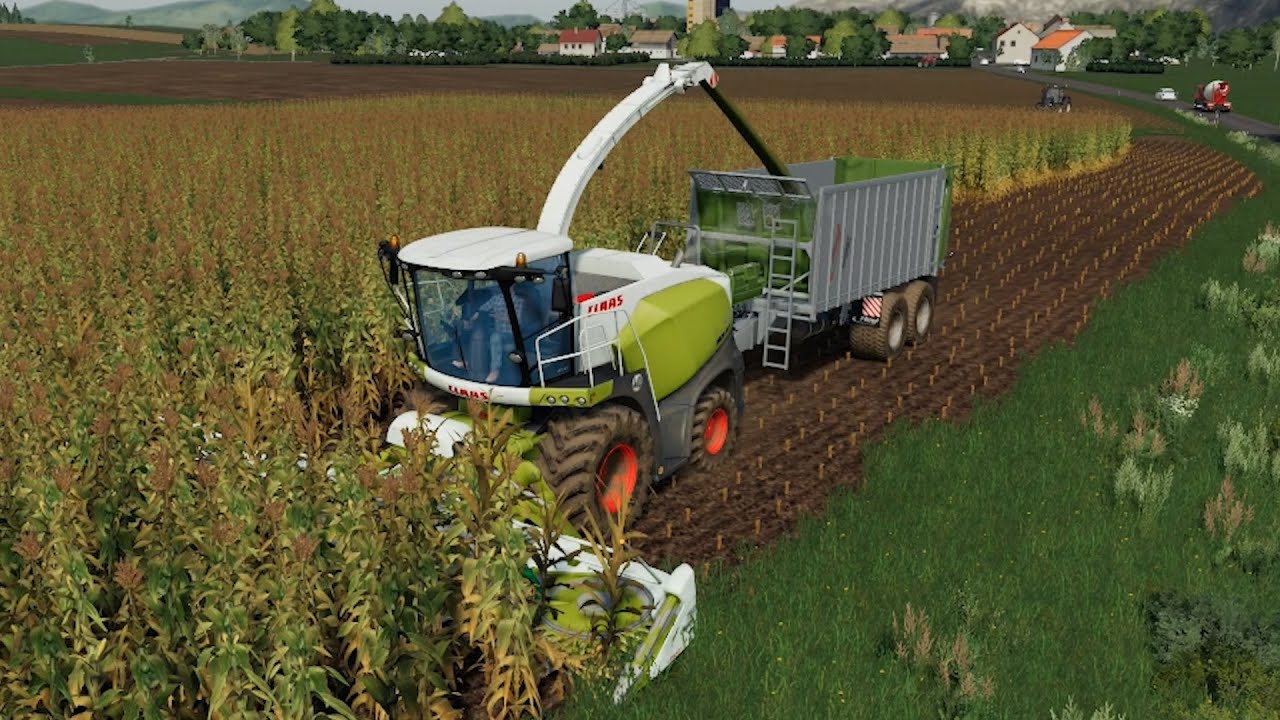 Ungetherim #3 | Farming Simulator 19 Timelapse | Grass, Maize Silage, Combining Maize|FS19 Timelapse