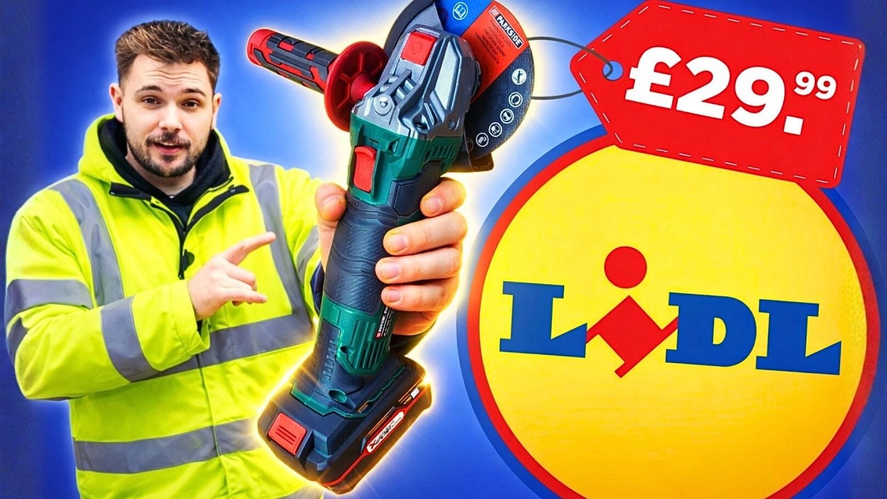 This £35 Parkside Angle grinder Shocked Me!