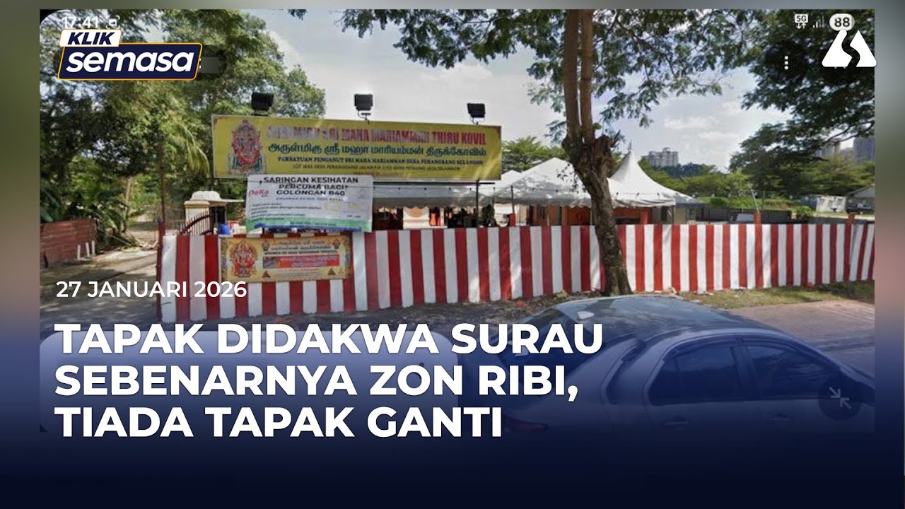 Tiada tapak ganti disedia, tapak didakwa untuk surau sebenarnya zon RIBI