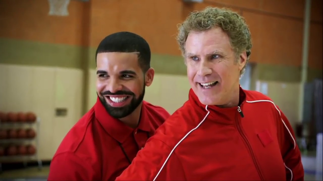 Drake and Will Ferrell Handshake Lessons   NBA Awards 2017   NBA on TNT