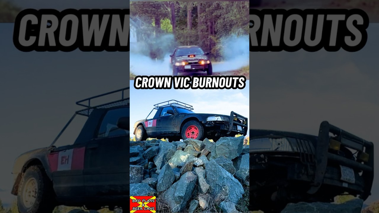 Crown Vic Burnouts