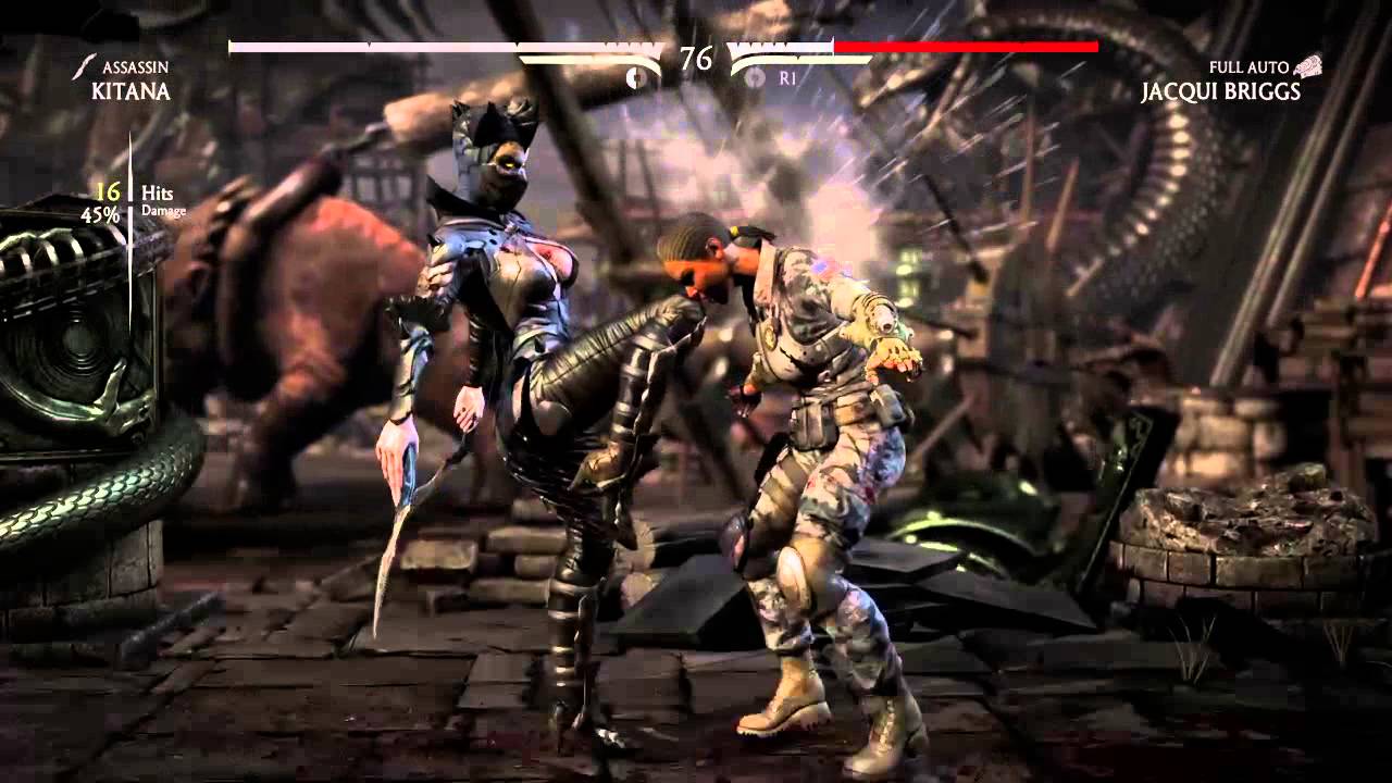 Mortal Kombat X brain freeze faction kill