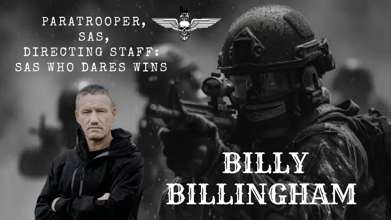 EP#81 Billy Billingham ex Para & SAS returns & he doesn't hold back about the treatment of veterans.