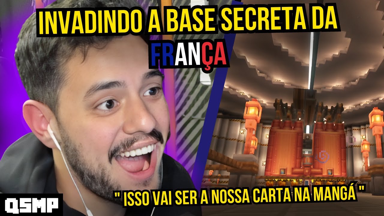 FOREVER E PAC INVADIRAM A BASE SECRETA DOS FRANCESES!!!! QSMP