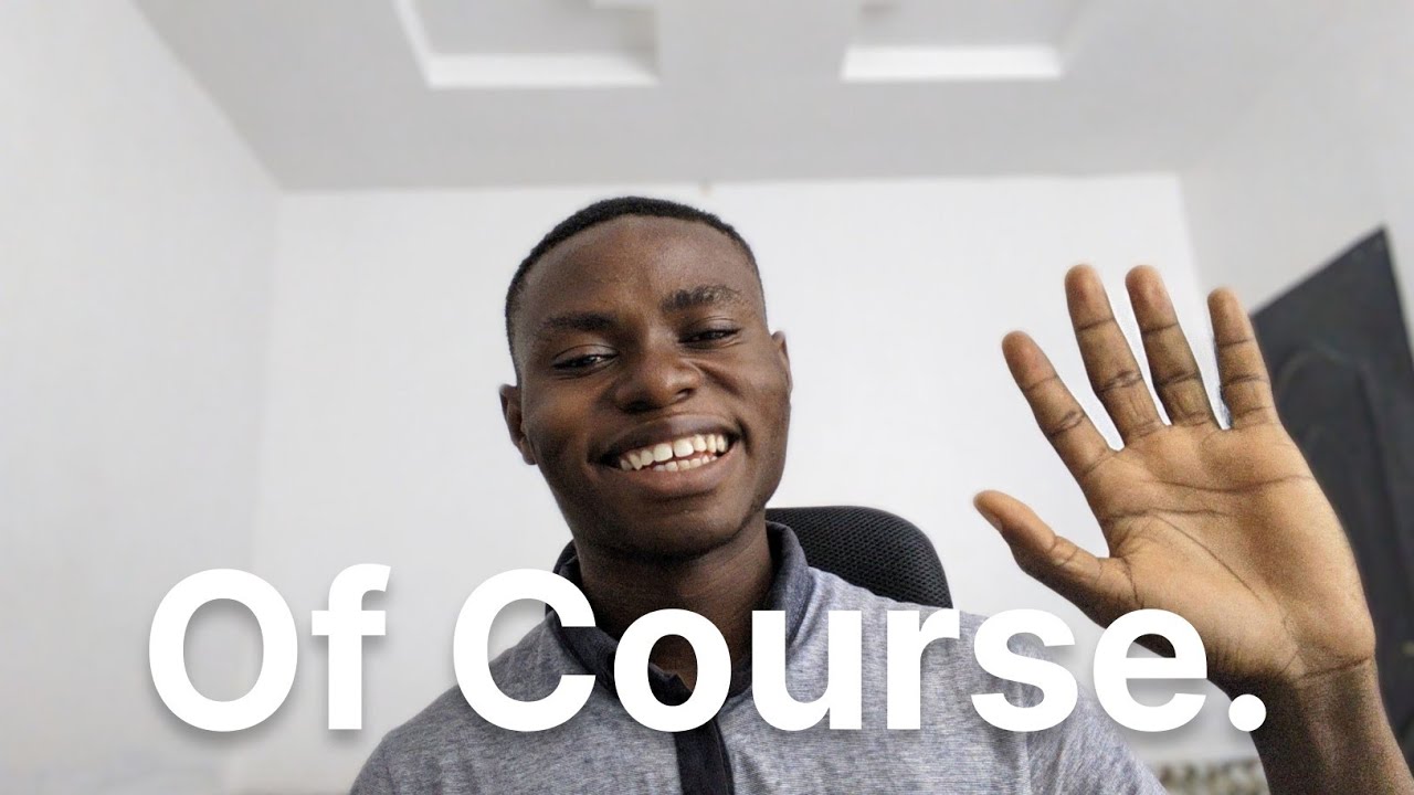 First video with no gadgets?