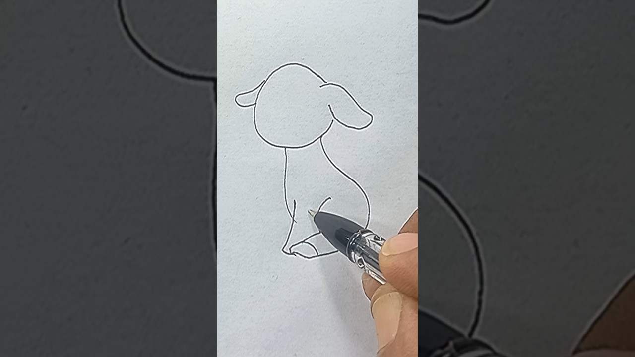 How to draw a cute  goat #painting