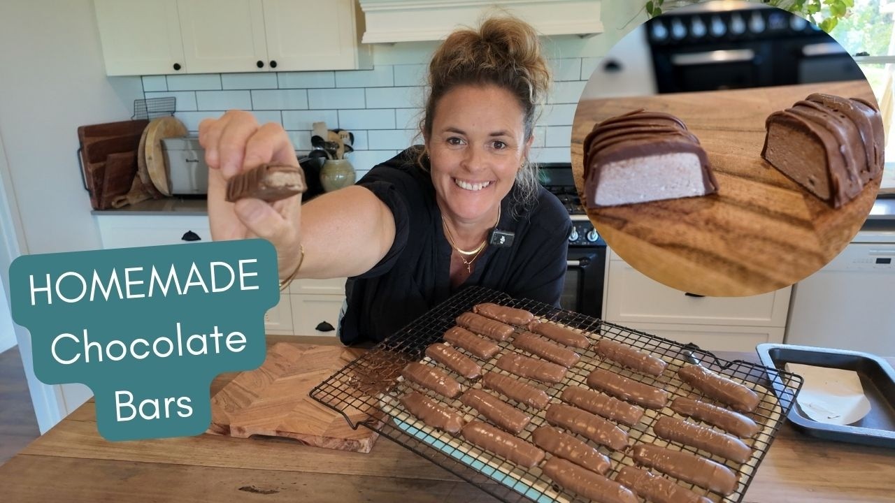 Homemade Chocolate Malt Nougat Bars (Just Like a Milky Way)