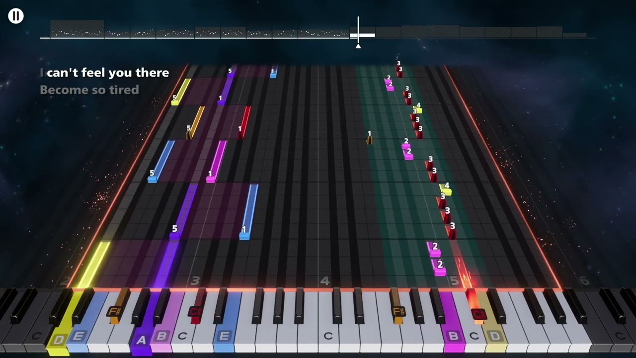 Numb by Linkin Park - Rocksmith+ Piano 100%