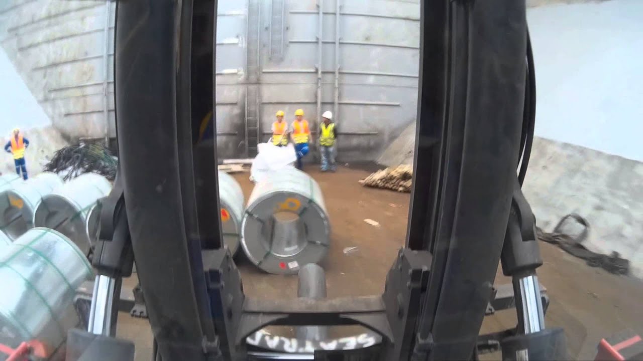 Dia de Bobina - Operando Empilhadeira de Grande Porte II