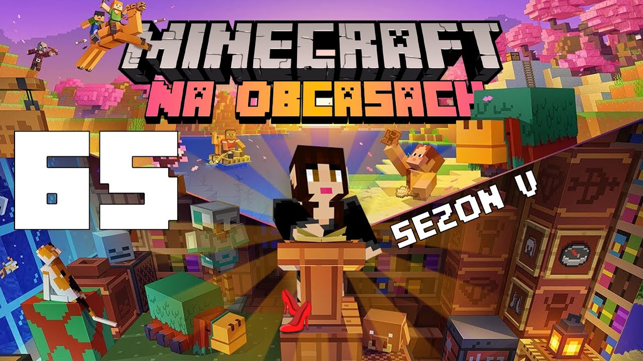 Minecraft na obcasach Sezon V #65 - Potrzebni chłopi do biblioteki!