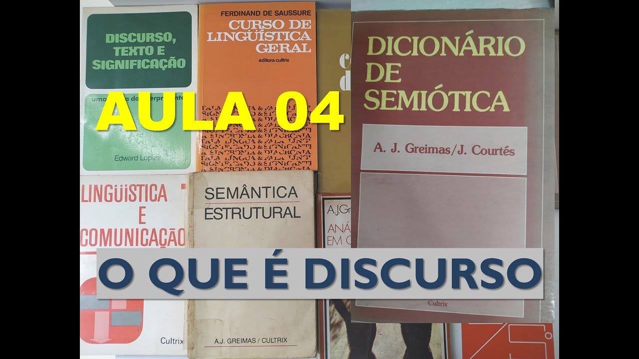 Enunciação, Competência Sêmio-narrativa e Discursiva | Aula 04 | Greimas e Courtés