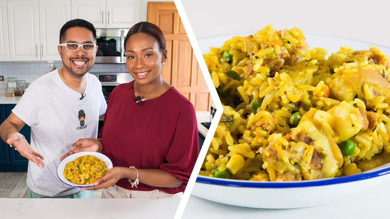 How To Make Ochro Rice with Pigtail | Foodie Nation