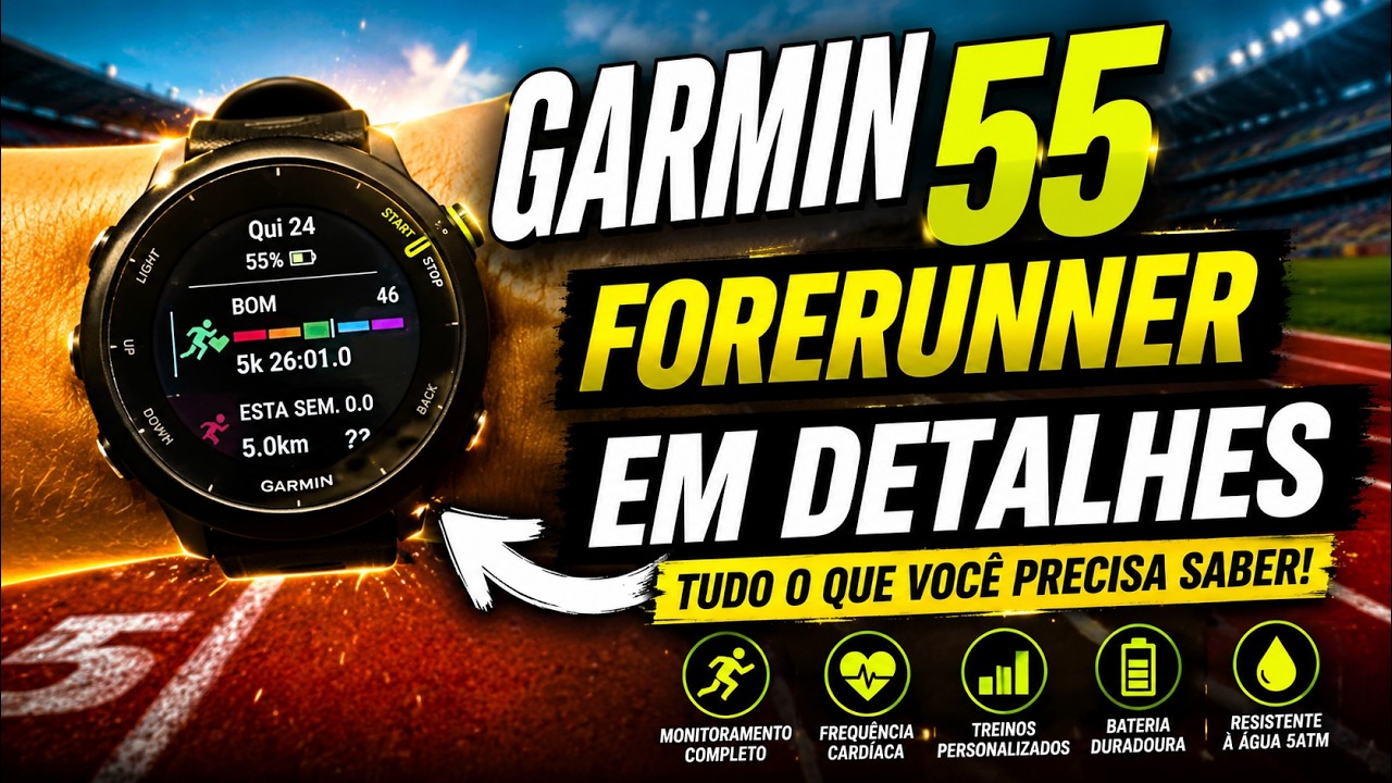 Garmin Forerunner 55 [SAIBA TUDO]