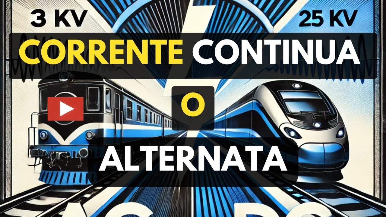 CORRENTE CONTINUA O ALTERNATA? Scopri la scelta della FERROVIA!
