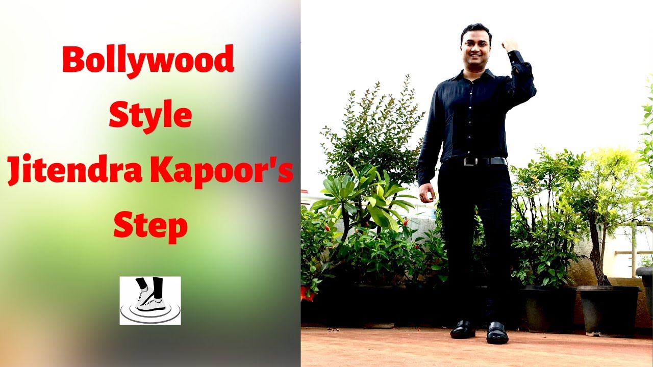 Bollywood Dance Step for Beginners | Jitendra Kapoor's Signature Step |  Step by Step Tutorial