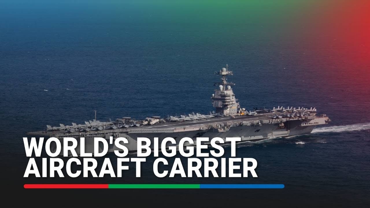World's biggest aircraft carrier to leave Red Sea after ship blaze