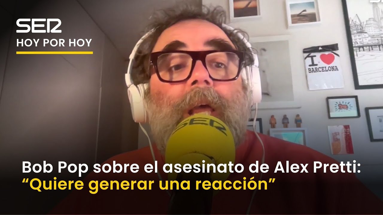 BOB POP señala el OBJETIVO de TRUMP tras el ASESINATO de ALEX PRETTI: 