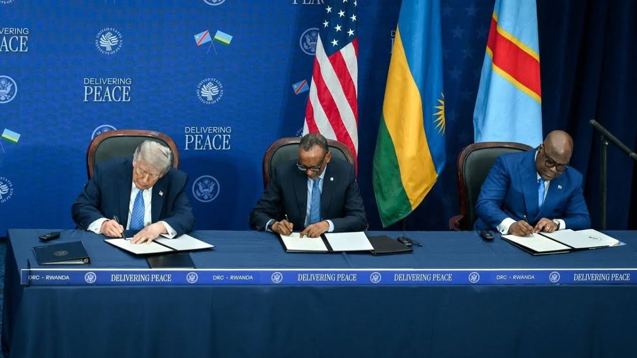 VERSION FRANÇAISE : ACCORD DE PAIX SIGNÉ LE JEUDI 4 DÉCEMBRE 2025 ENTRE R.D.CONGO ET LE RWANDA.