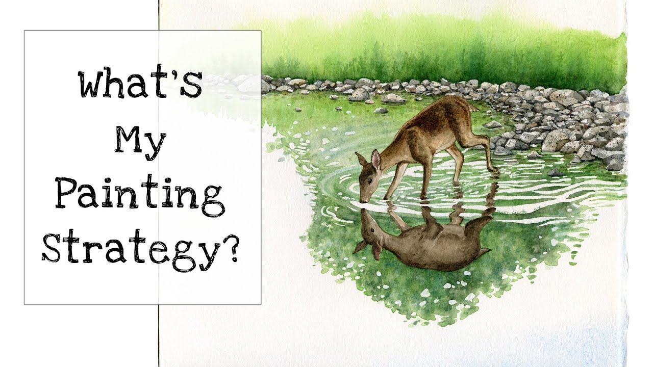 How to Paint a Deer with Watercolors