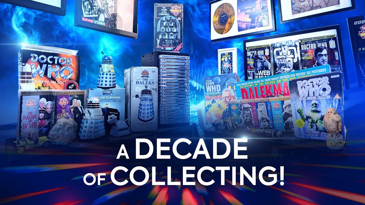 Some Vintage Doctor Who Merchandise