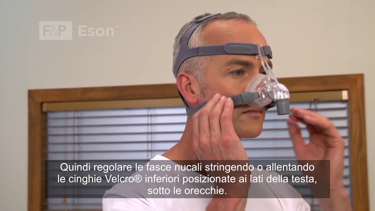 F&P Eson ™ - Come montare la maschera nasale Eson F&P (Italiano)