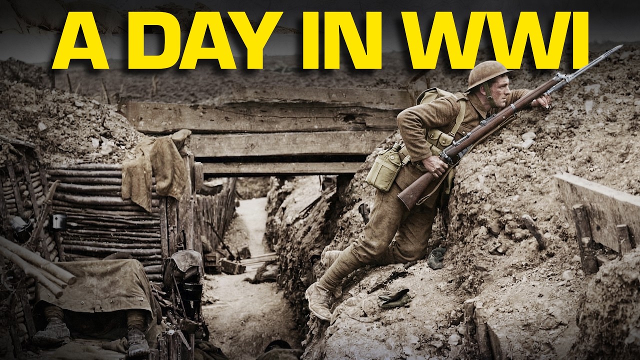 24 Hrs In The Trenches (WW1 Documentary)