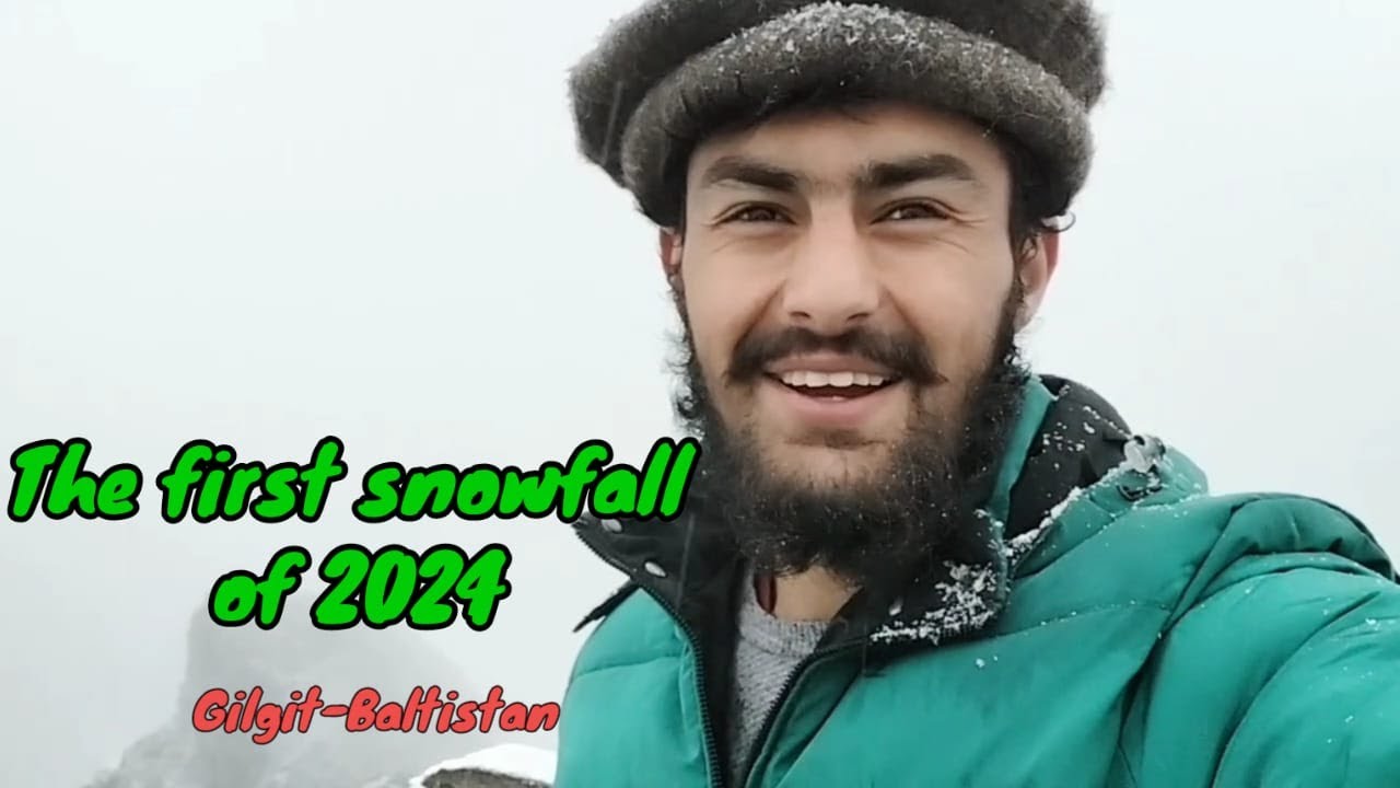 Snowfall 2024 at 8000 ft in Gilgit-Baltistan | Mesmerizing First Snowfall in the Hills #snowfall