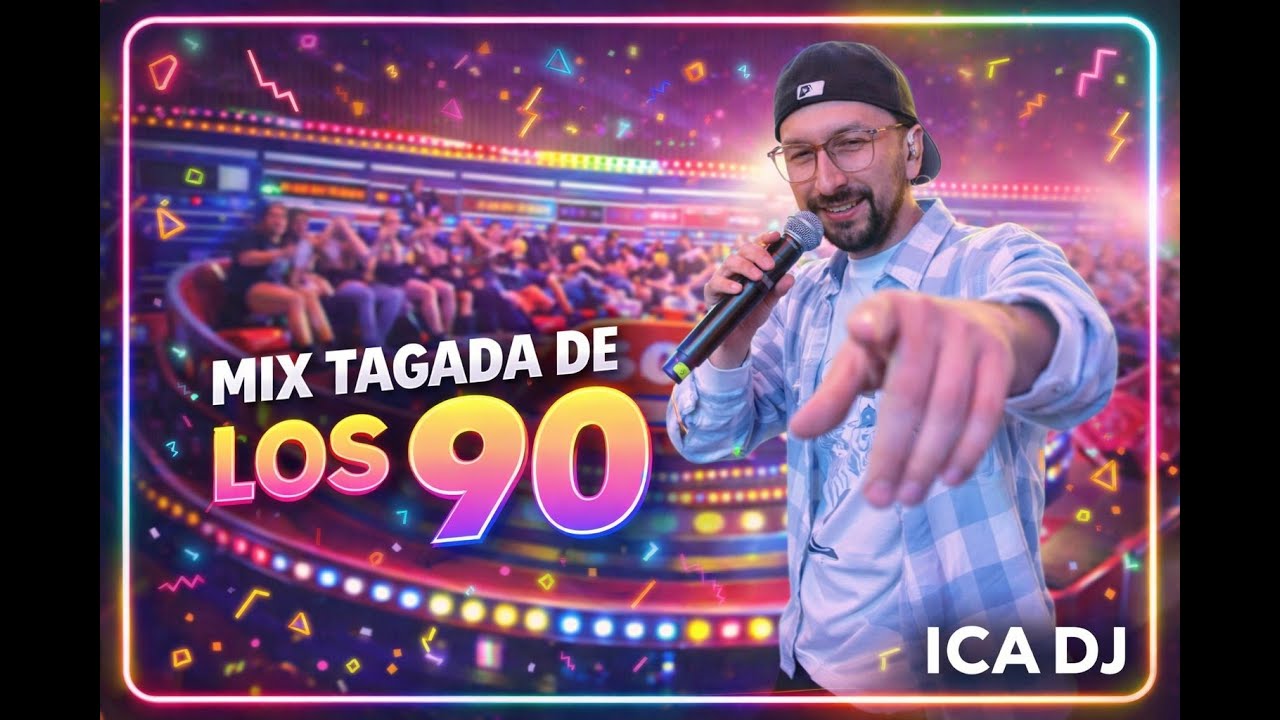 ICA DJ - MIX TAGADA DE LOS 90 | ¿Te recuerdas de estas canciones! (Anti Funky, 666, klubbheads)