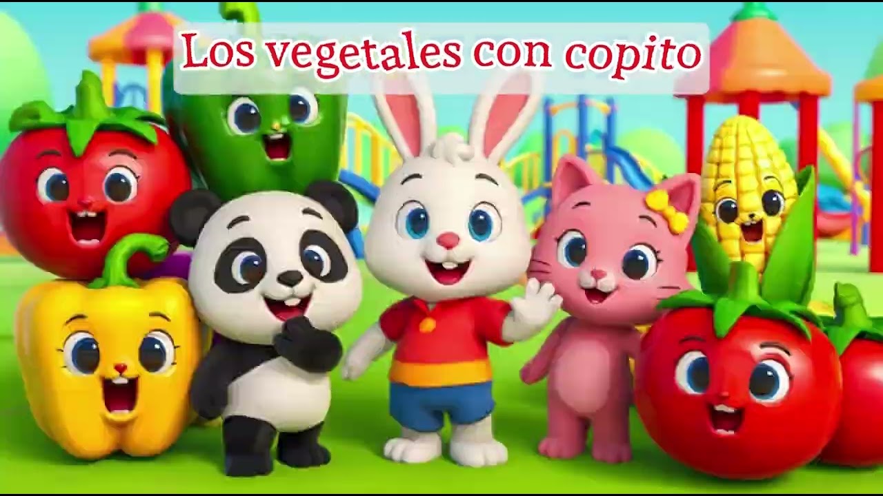 Aprende los Vegetales con Copito y los Frutiamigos 🥕🥦 | Canci&oacute;n Infantil Educativa y Divertida