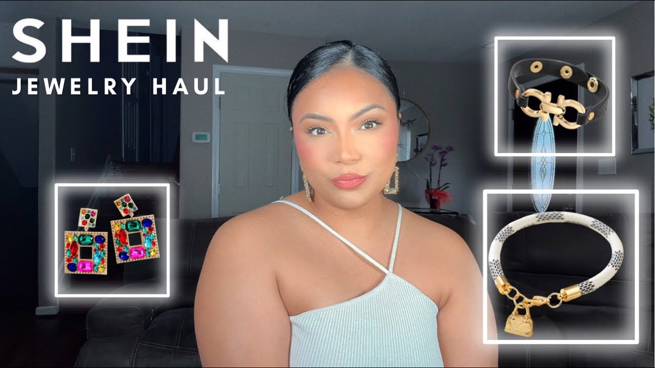 SHEIN JEWELRY HAUL. AFFORDABLE JEWELRY HAUL. DESIGNER DUPES.